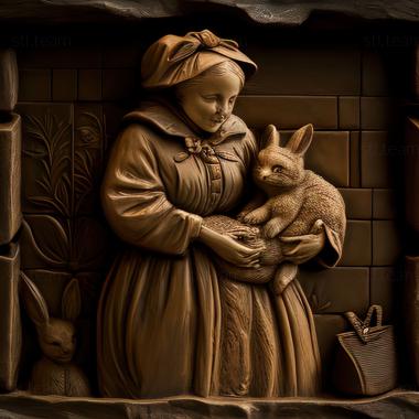 3D model Beatrix Potter (STL)